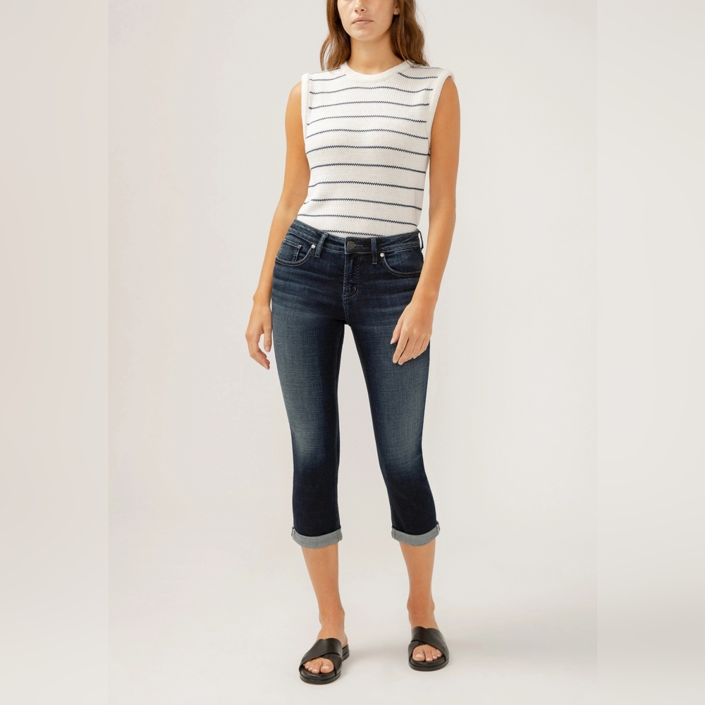 Silver Jeans Elyse Capri Jeans